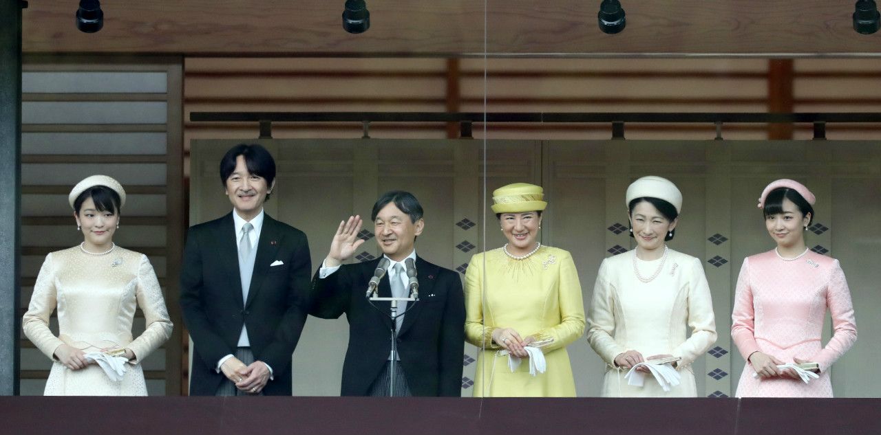 天皇皇后両陛下、秋篠宮ご夫妻、眞子さま、佳子さま
