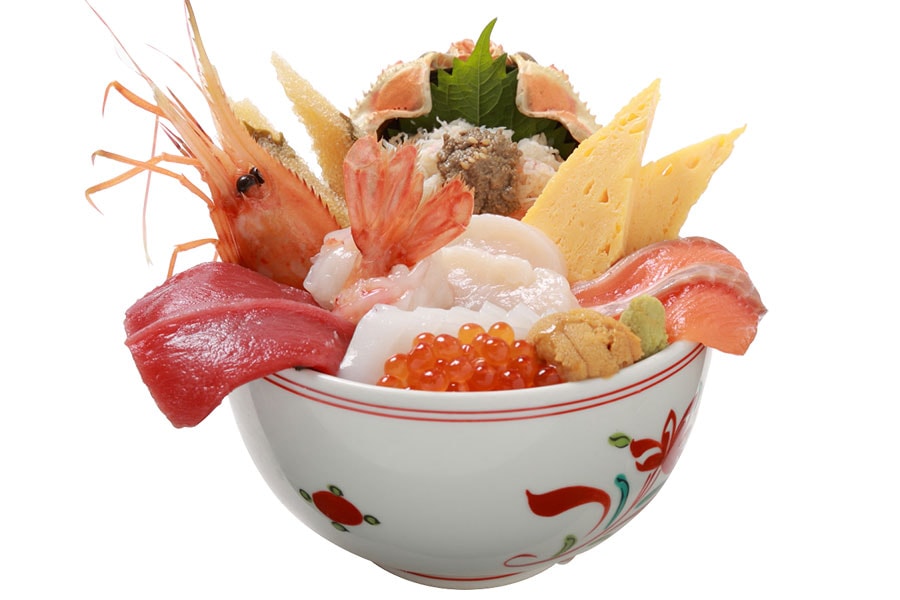 「豪華絢爛 海鮮北海丼」2,160円(税込)。