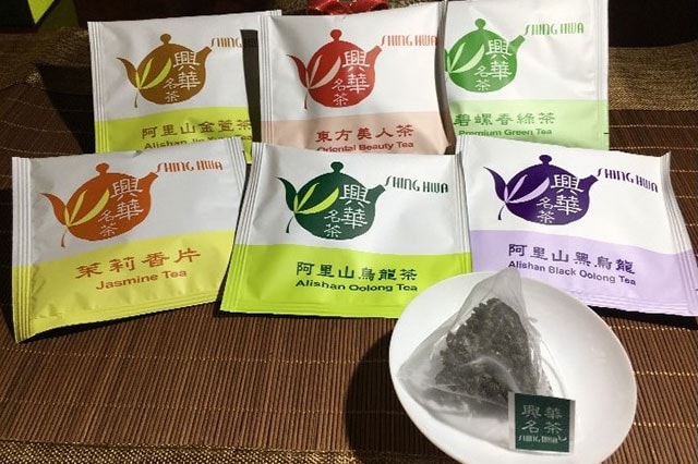 I-TAIWAN茶袋3袋セット 6,000円 各20個入り。※写真提供：興華名茶