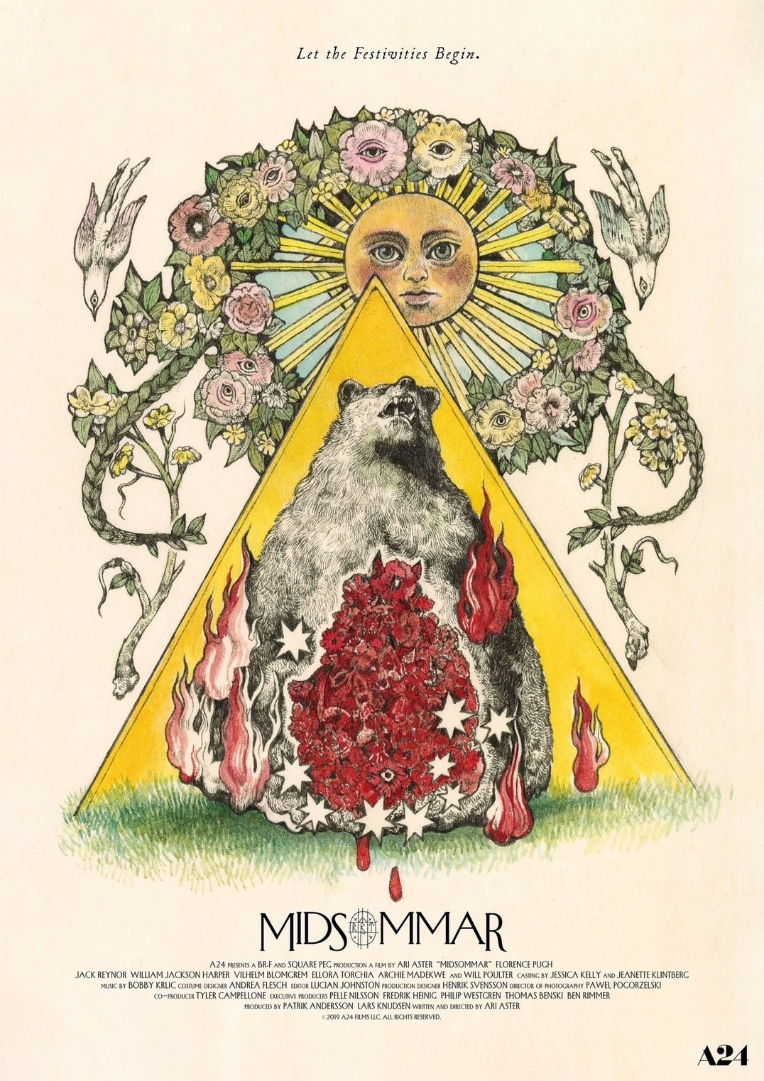 ヒグチユウコ ポスター ミッドサマー B1 Midsommar（希少 入手