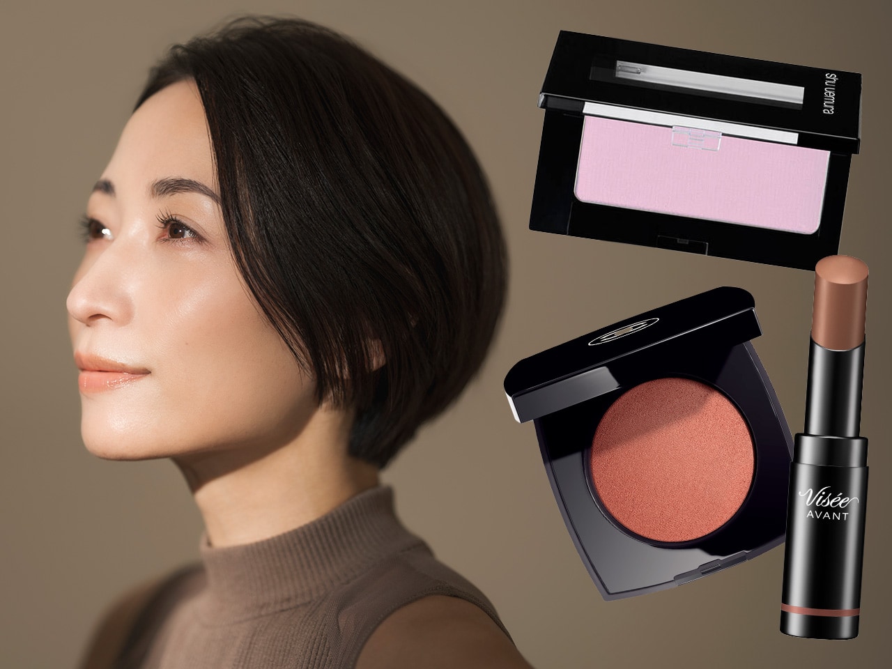 マットチークを選んで、“大人の肌のアラ目立ち”を解消！　※モデル画像はイメージです　Photo：Aflo