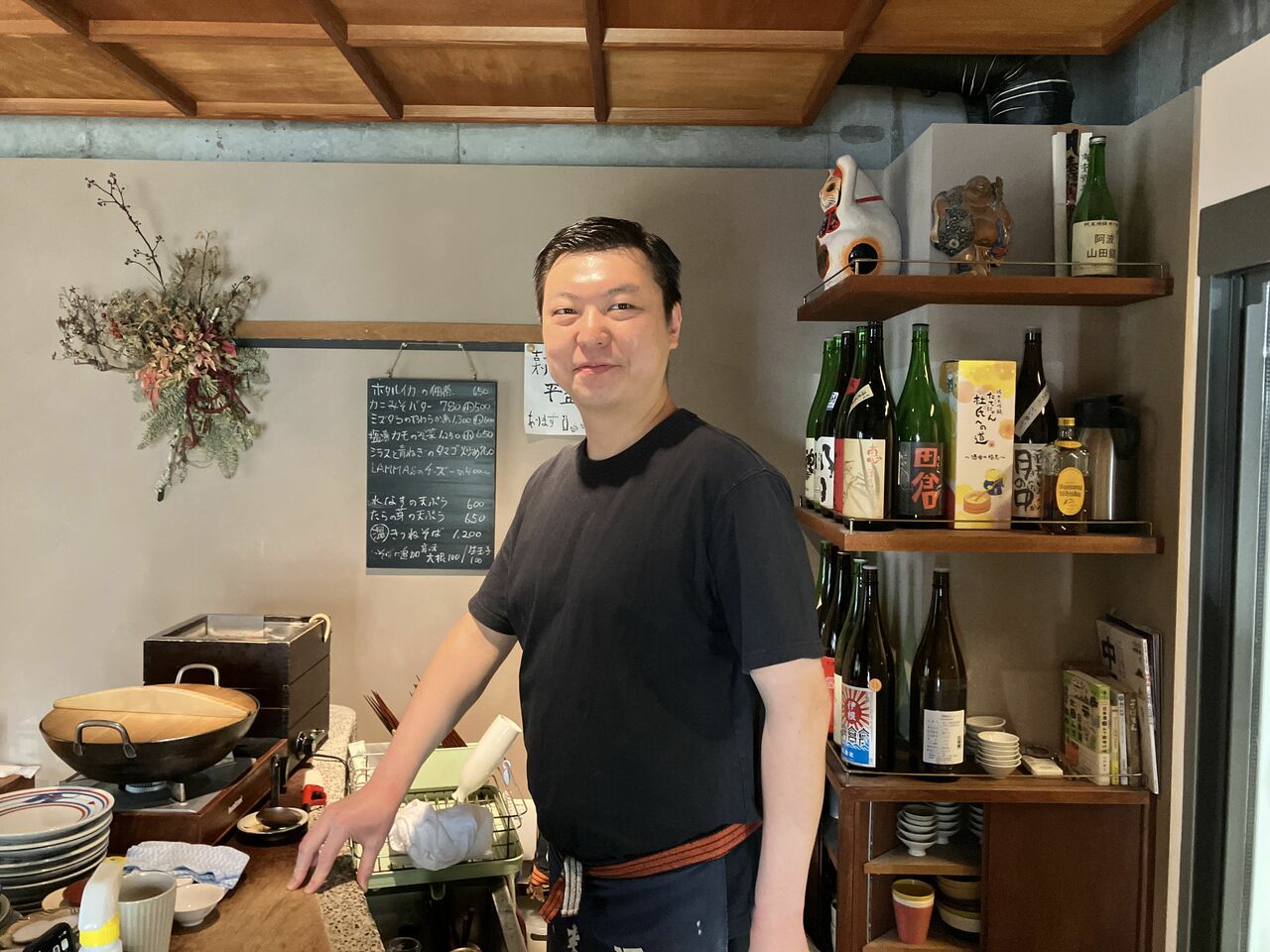 立澤店主は熱い漢だ