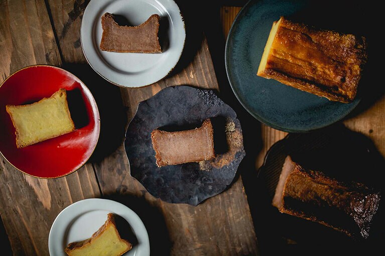 芋は地元の茨城県産のものを、栗はフランス産のものを使用。「茨城は栗の名産でもあるので、ゆくゆくは地元の栗を使ったスイーツを開発していきたいです」とオーナーの寺田さん。