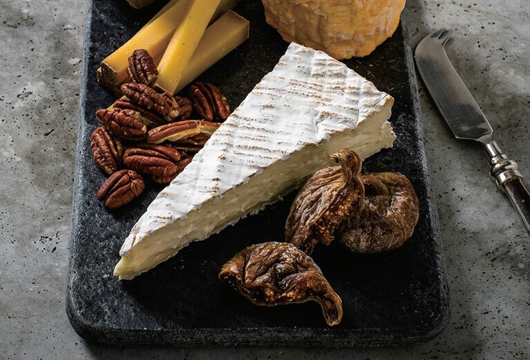 ブリ・ド・モー＆イチヂク。