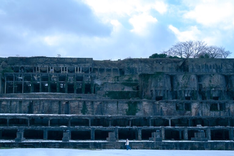 まるでラピュタのよう、と称される北沢浮遊選鉱場。