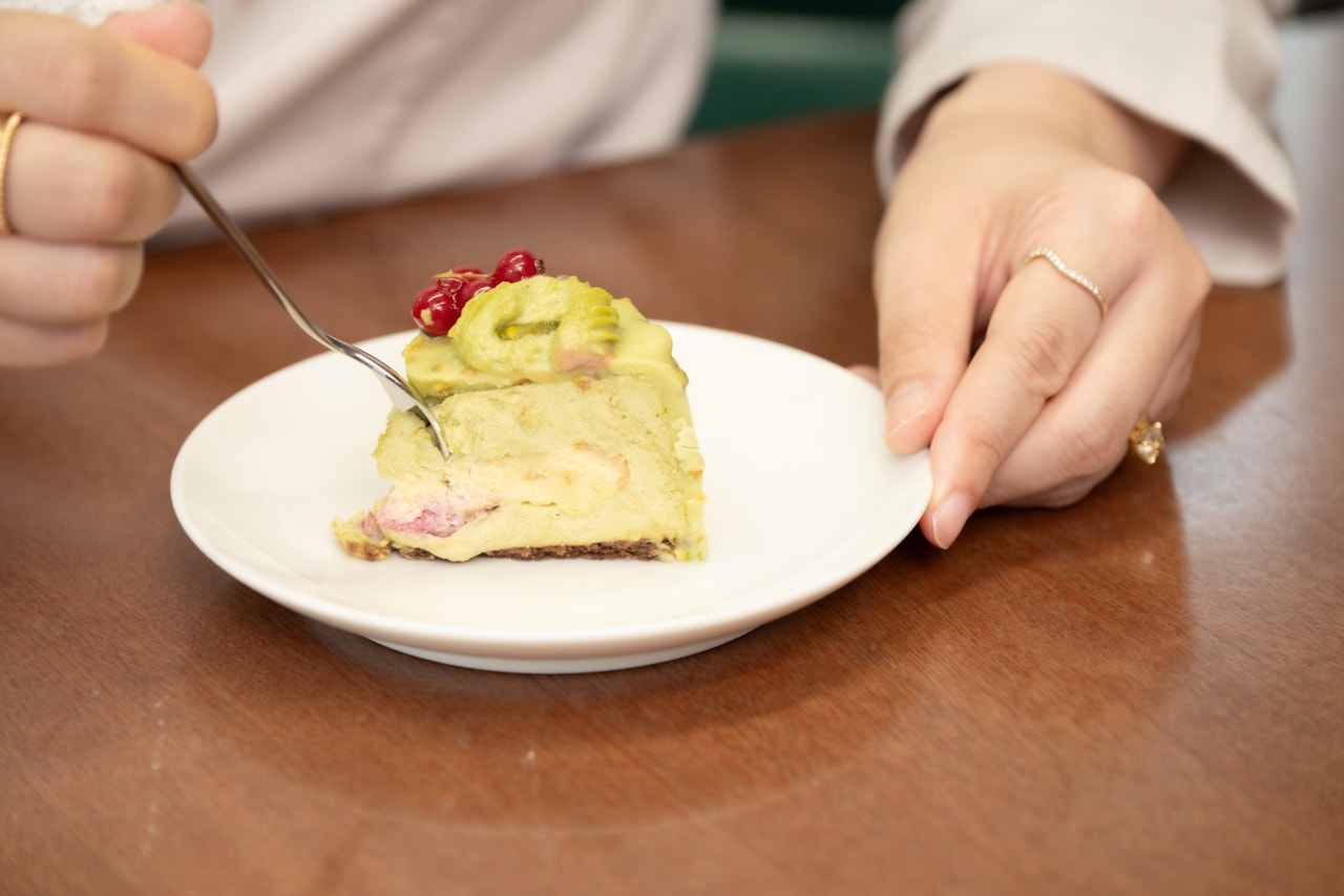 中はふんわり軽やかなクリーム。