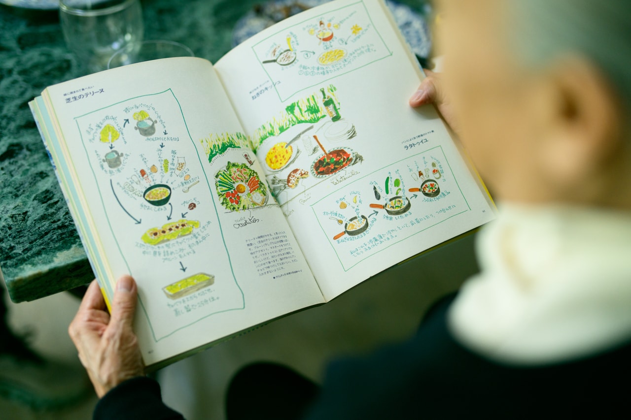 イラストで描かれたレシピが評判に。