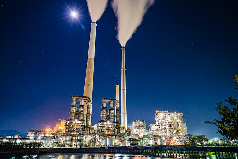 周南工場夜景／山口県