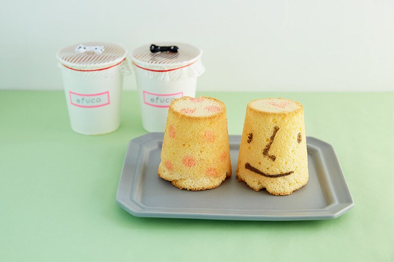 「カップシフォン」各350円。