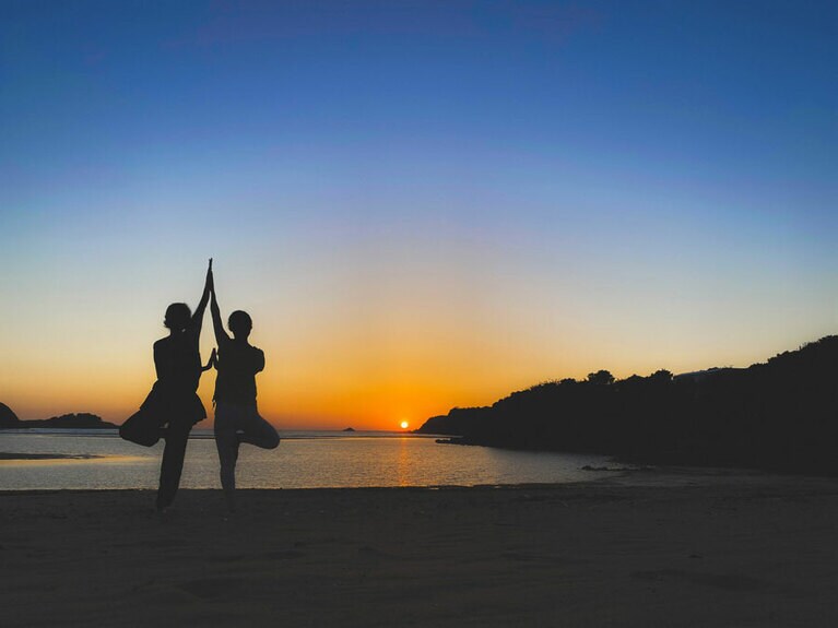 壱岐リトリート海里村上［長崎／湯本温泉］朝ヨガリトリート。