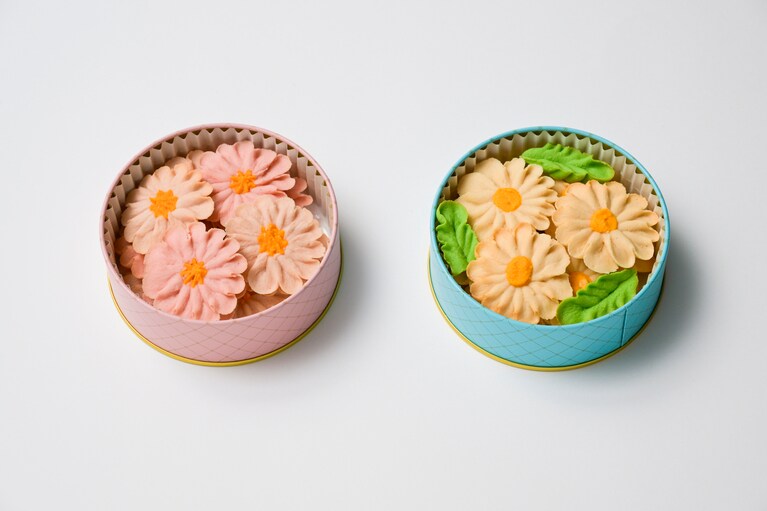 フラワーピクニックカフェ／お花のぼうろ コスモス＆マーガレット 2,900円。