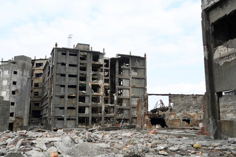 7階建ての30号棟は、日本最古の鉄筋コンクリート造アパートだという。