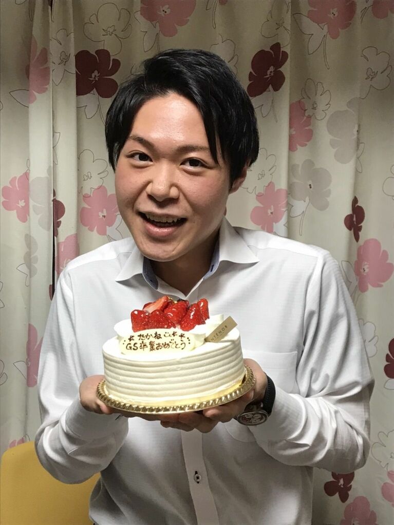 ゴールドマン・サックスを退社したときの細山さん（写真＝本人提供）