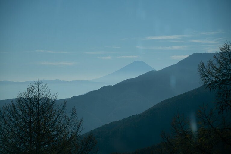 富士山も一望できます。