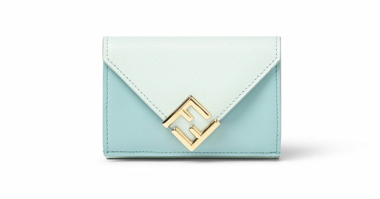 “FF ダイヤモンド ウォレット アクアグリーン”／88,000円