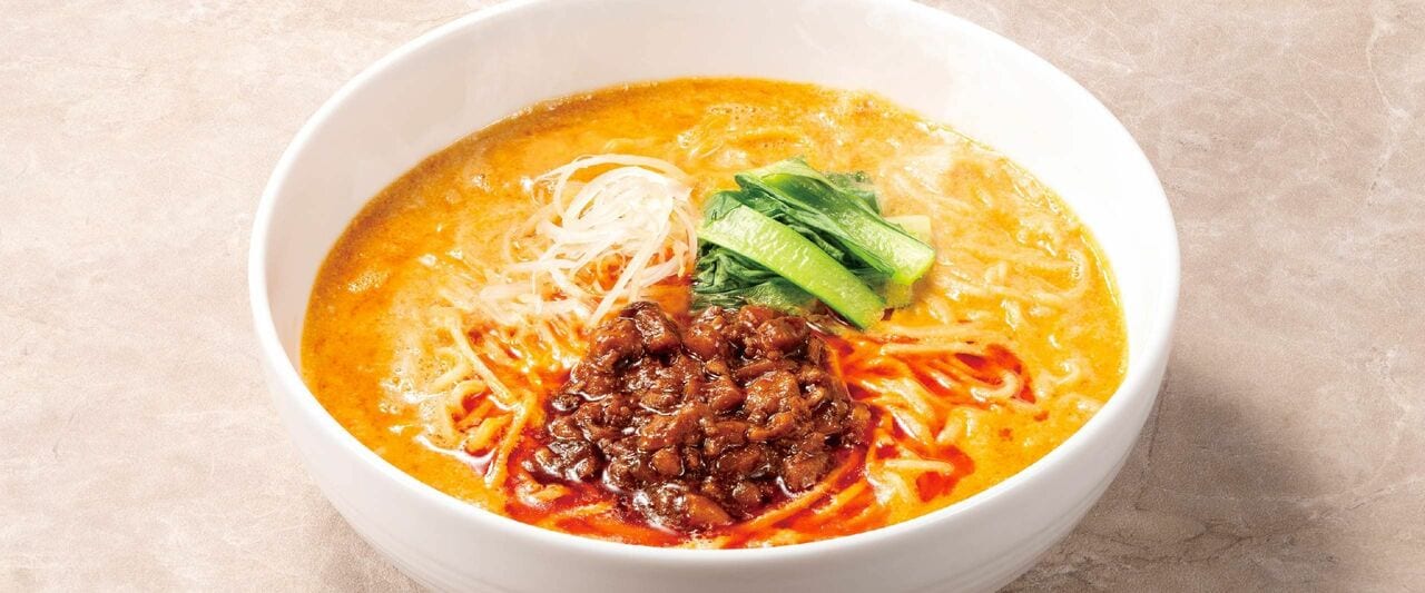 デニーズの「胡麻香る四川風担々麺」（デニーズ公式HPより引用）
