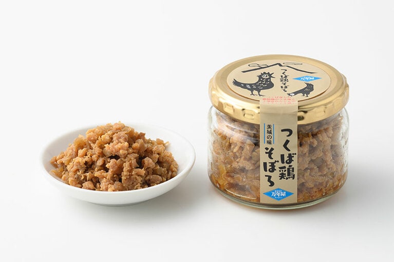 つくば鶏そぼろ 90g 650円／こうじや