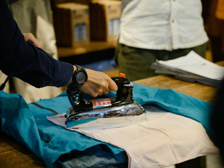 パタゴニアが開催した「Wash Party」の様子。