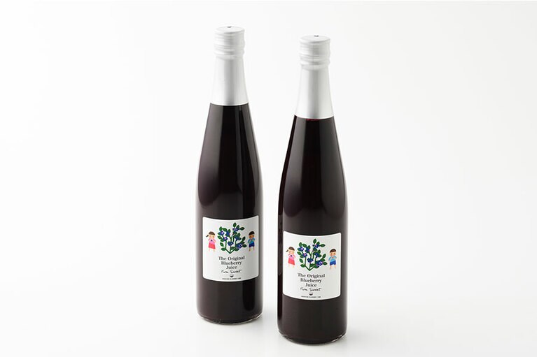 奥大山ブルーベリーファーム「オリジナルブルーベリージュース」各1,890円（500ml）／鳥取県