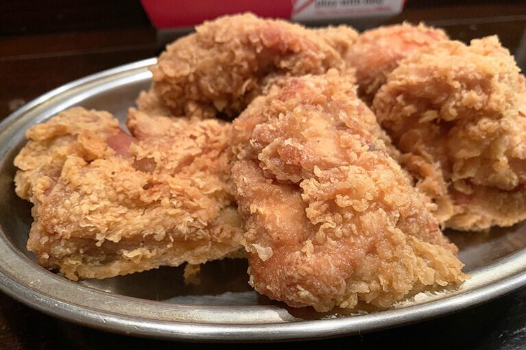 ドラマのシーンと同じように、派手に盛り付けてみました。圧巻！