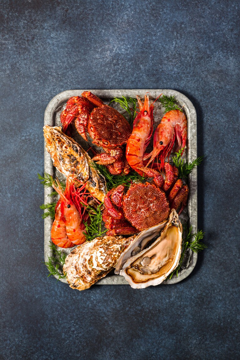 北海道の魚介をはじめ、四季折々の上質な素材を贅沢に。