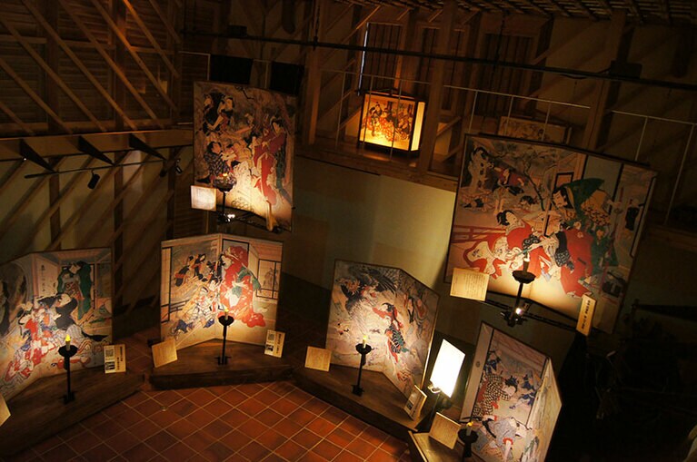 【高知県】土佐赤岡絵金祭り。