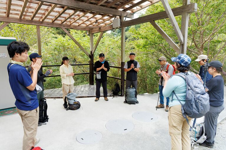 一本締めで奥大和の山旅は完結。お疲れさまでした！