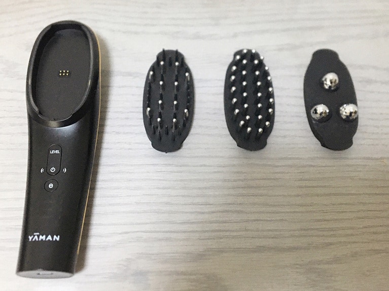 アタッチメントが3つある。