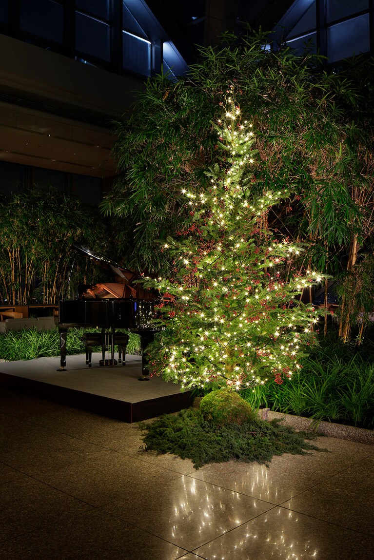 「パークハイアット東京」の過去のクリスマスツリー。