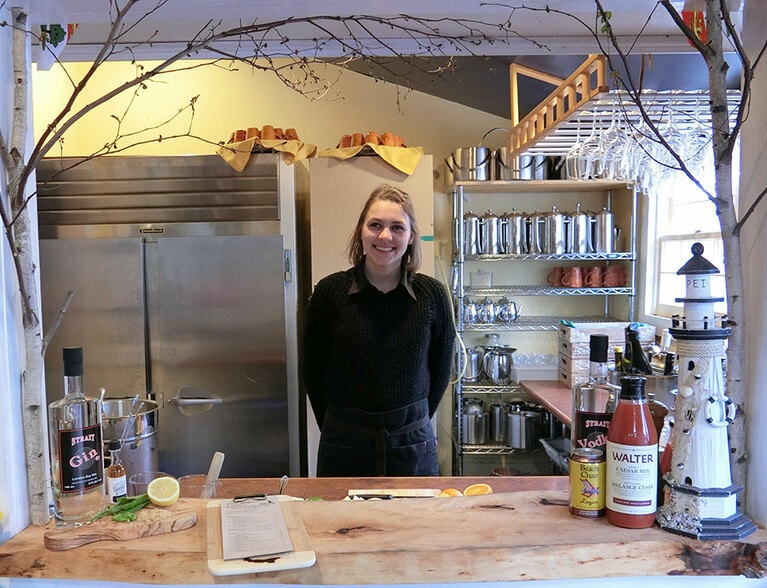 オイスターアワーには、牡蠣にあうカクテルを提供するコーナーも登場。