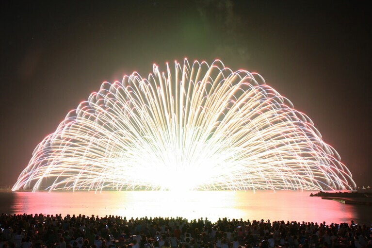 【福井県坂井市】三国花火大会。