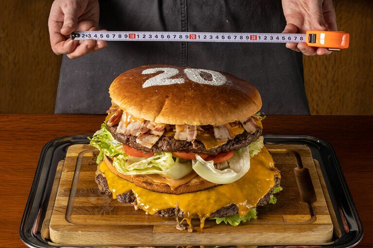 いろいろはみ出すほど大きい！