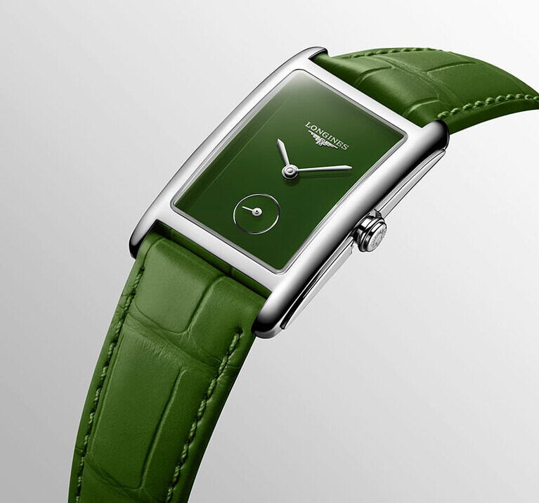 「ロンジン ドルチェヴィータ」スプリンググリーン。