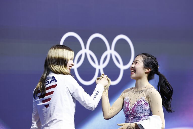 アリサ・リウと中井亜美（©JMPA）