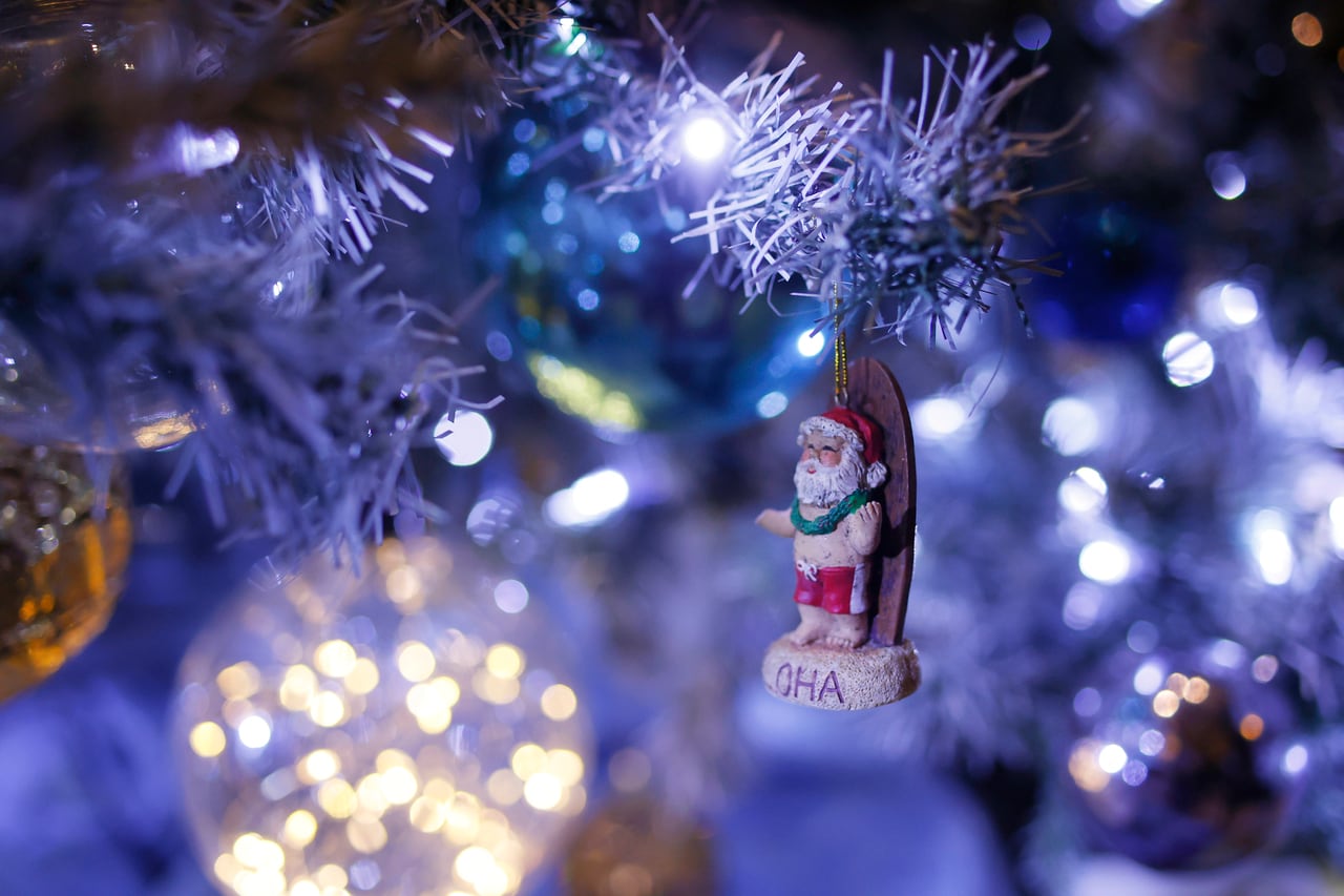 サーファーサンタさん。