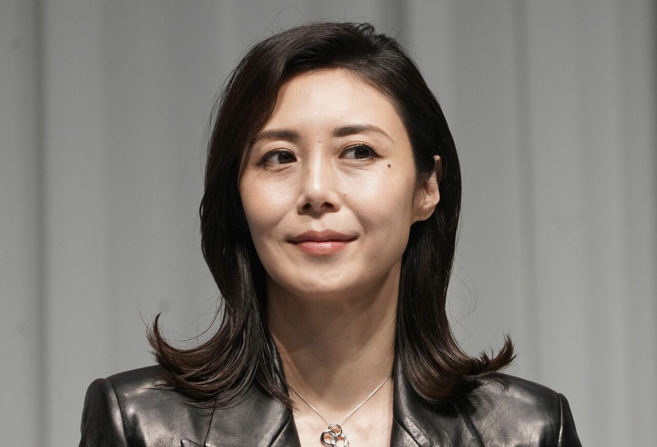 松嶋菜々子 ©時事通信社