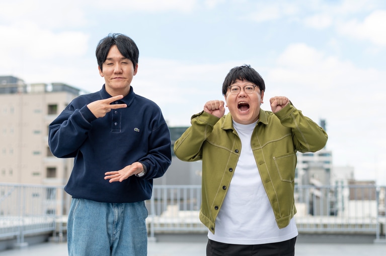 タイムマシーン3号のおふたり。