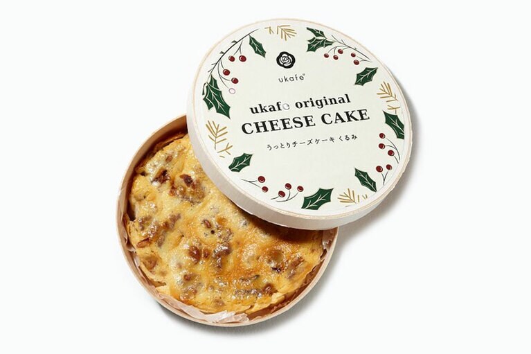 「うっとりチーズケーキ(くるみ入り) 」 2,200円／ウカフェ