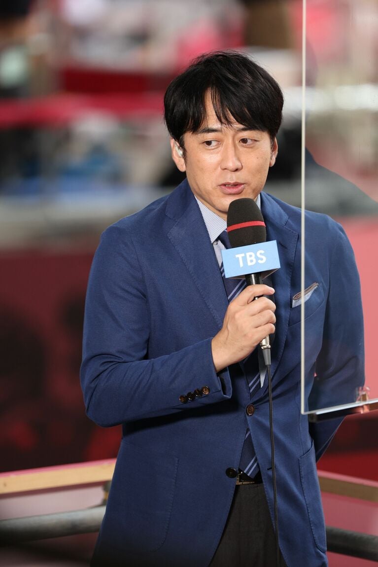 コロナ禍に無観客で行われた「東京2020オリンピック」では、TBSの五輪総合司会を務めた。（撮影：雑誌協会代表）