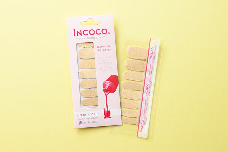 インココ マニキュアシート スパークリングスター(限定色)1,100円／ニューポート