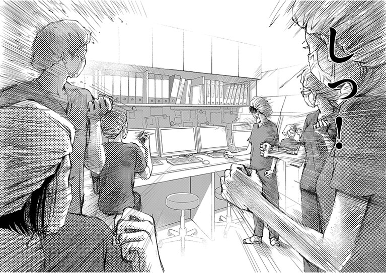 『胚培養士ミズイロ』第一話より。