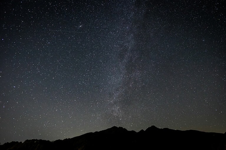 【山梨県】山梨県の星空。美し森から撮影。
