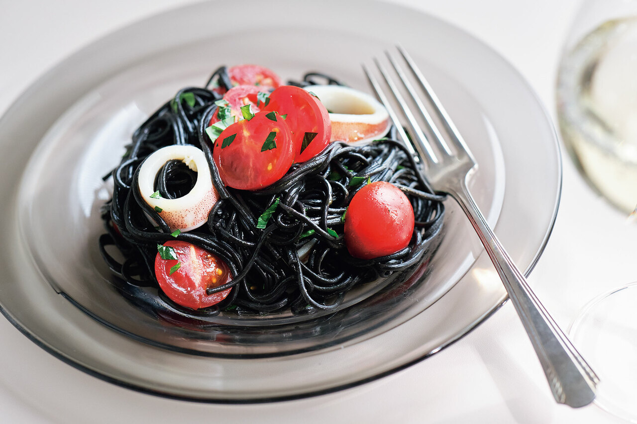 コシの強い手延べそうめんはパスタとしてもアレンジ自在。