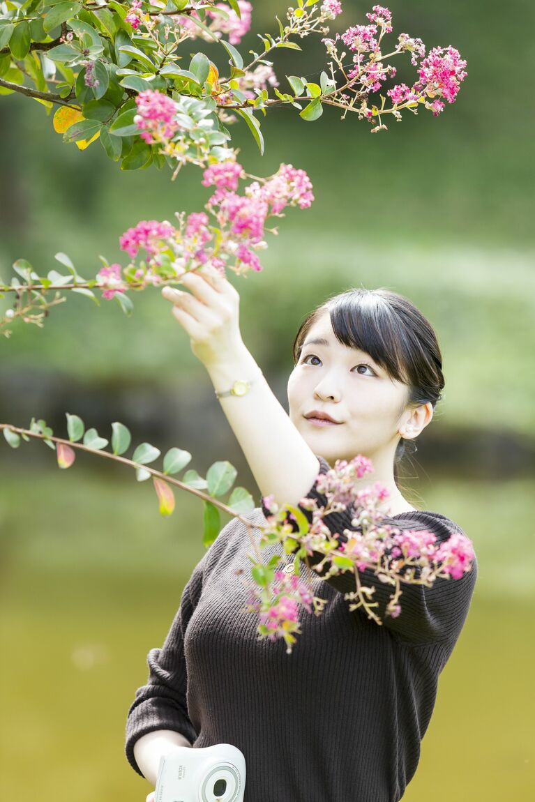 2020年、眞子さま（当時）お誕生日に際してのご近影　宮内庁提供