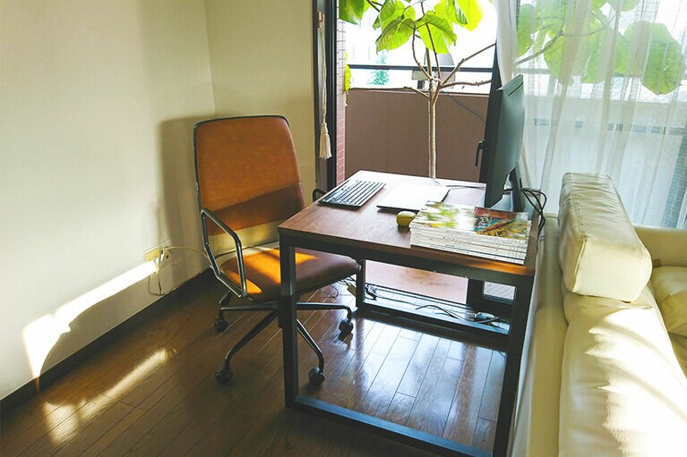 椅子とテーブルの高さが合うか不安で事前にホームページで問い合わせたところ、ぴったり。