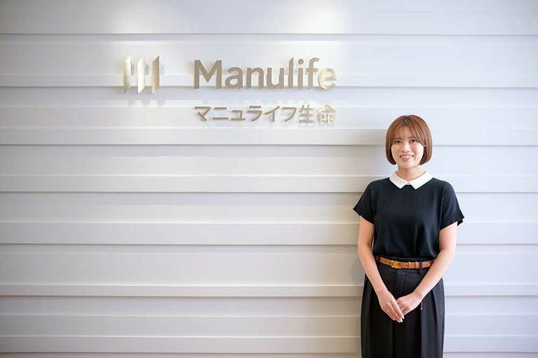 営業戦略本部 笹原千聖さん。