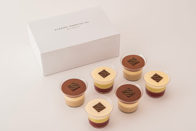 コールド ショコラデザート 6 個入り ～サマーリミテッド～ 3,500円。