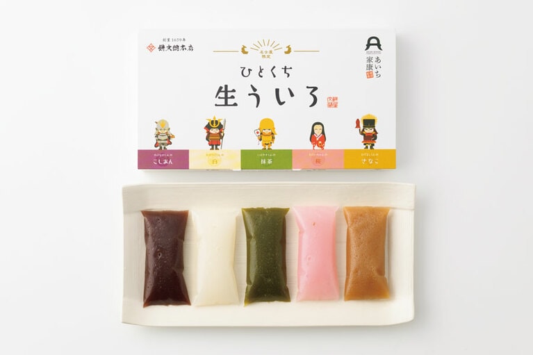 【愛知県】ひとくち生ういろ 5個入り 540円／餅文総本店