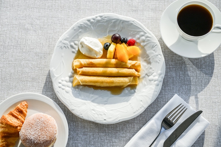 インルーム「ハワイアンブレックファースト」。