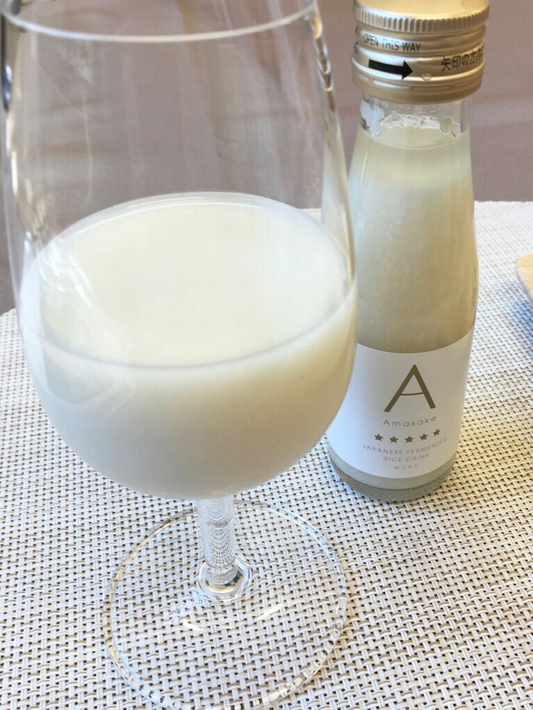 甘酒にはレジスタントプロテインが入っている。